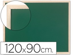 Pizarra verde Q-Connect 120x90cm. lacada marco de madera